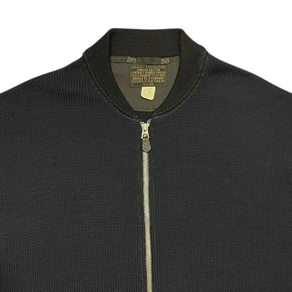 VTG RRL Double RL Experimental Limited Edition Ralph Lauren knit military bomber - Picture 3 of 9
